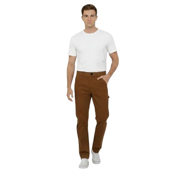 Empyre Other - Empyre Vault Carpenter Pants Jeans Rust Brown Size 32 | Utility Workwear Style